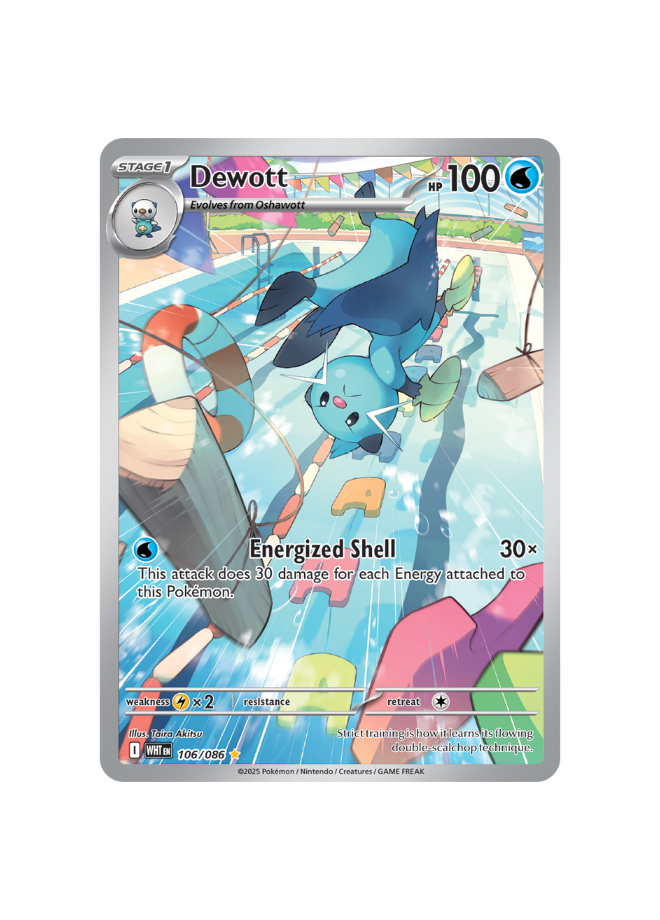 Pokémon TCG - WHT EN 106/086 - Dewott