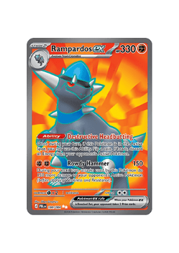 Pokémon TCG - PBL EN 100/084 - Rampardos EX