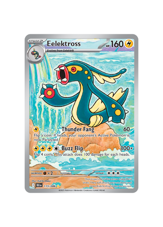 Pokémon TCG - BLK EN 115/086 - Eelektross