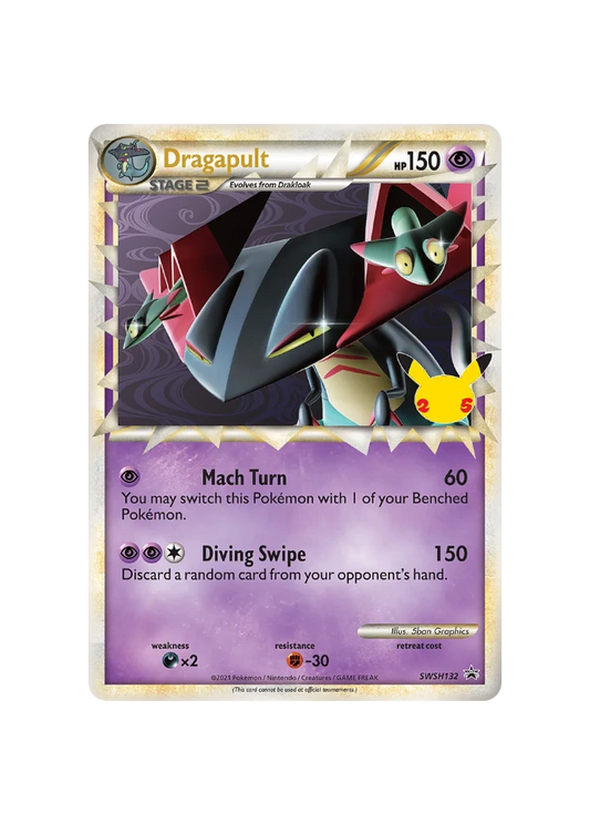 Pokémon TCG -  25th Celebrations EN SWSH132/123 - Dragapult