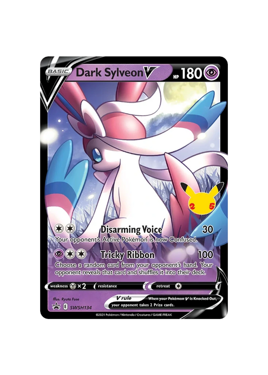 Pokémon TCG -  25th Celebrations EN SWSH133/123 - Dark Sylveon V