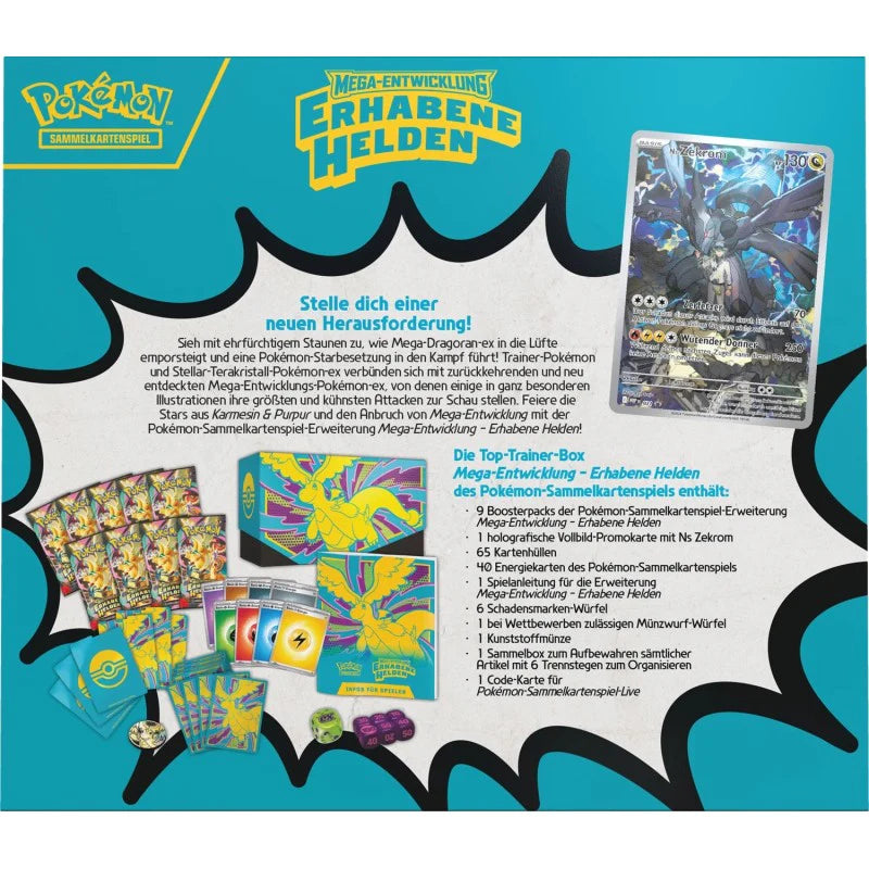 Pokémon TCG - Top Trainer Box - Erhabene Helden (DE)