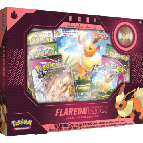 Pokémon TCG - Flareon Vmax Premium Collection Box (EN)
