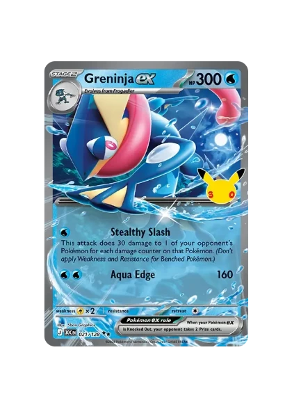 Pokémon TCG - 30C EN 021/128 - Greninja Ex