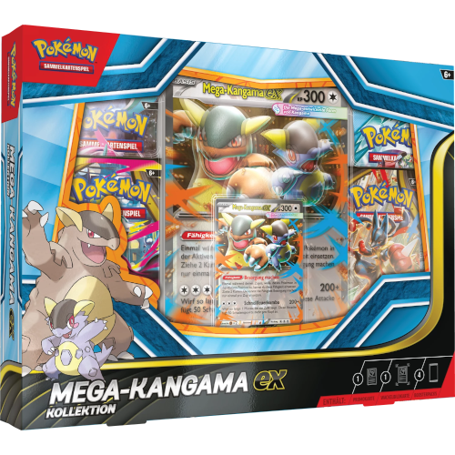 Pokémon TCG - Mega Kangama Ex Kollektion Box (DE) 2025