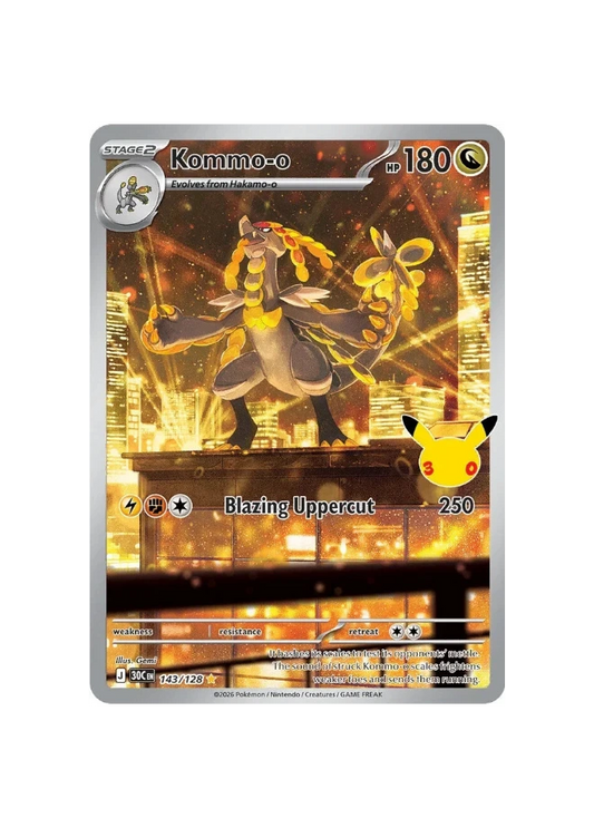 Pokémon TCG - 30C EN 143/128 - Kommo-o