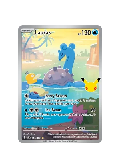 Pokémon TCG - 30C EN 131/128 - Lapras