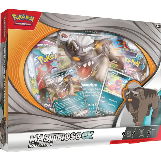 Pokémon TCG - Mastifioso Ex Kollektion Box (DE) 2024