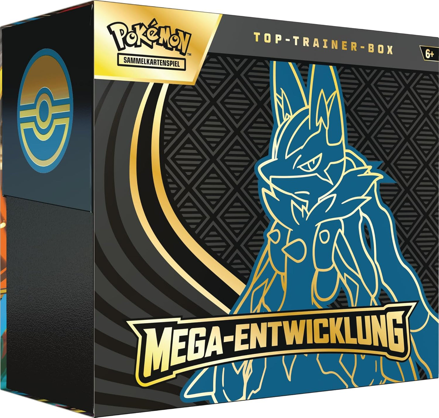 Pokémon TCG - Top Trainer Box - Mega Evolution Lucario (DE) 2025