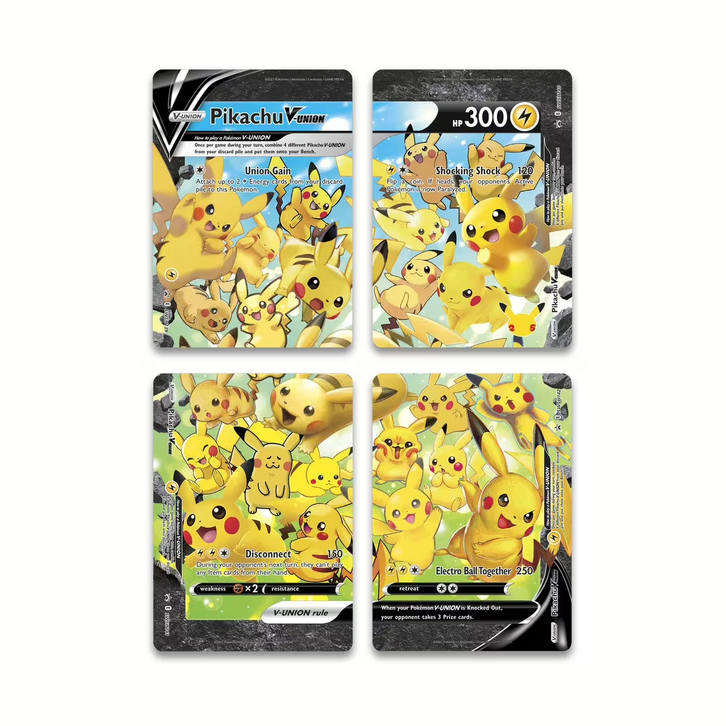 Pokémon TCG - Celebrations Pikachu V-Union Special Collection (EN) 2021
