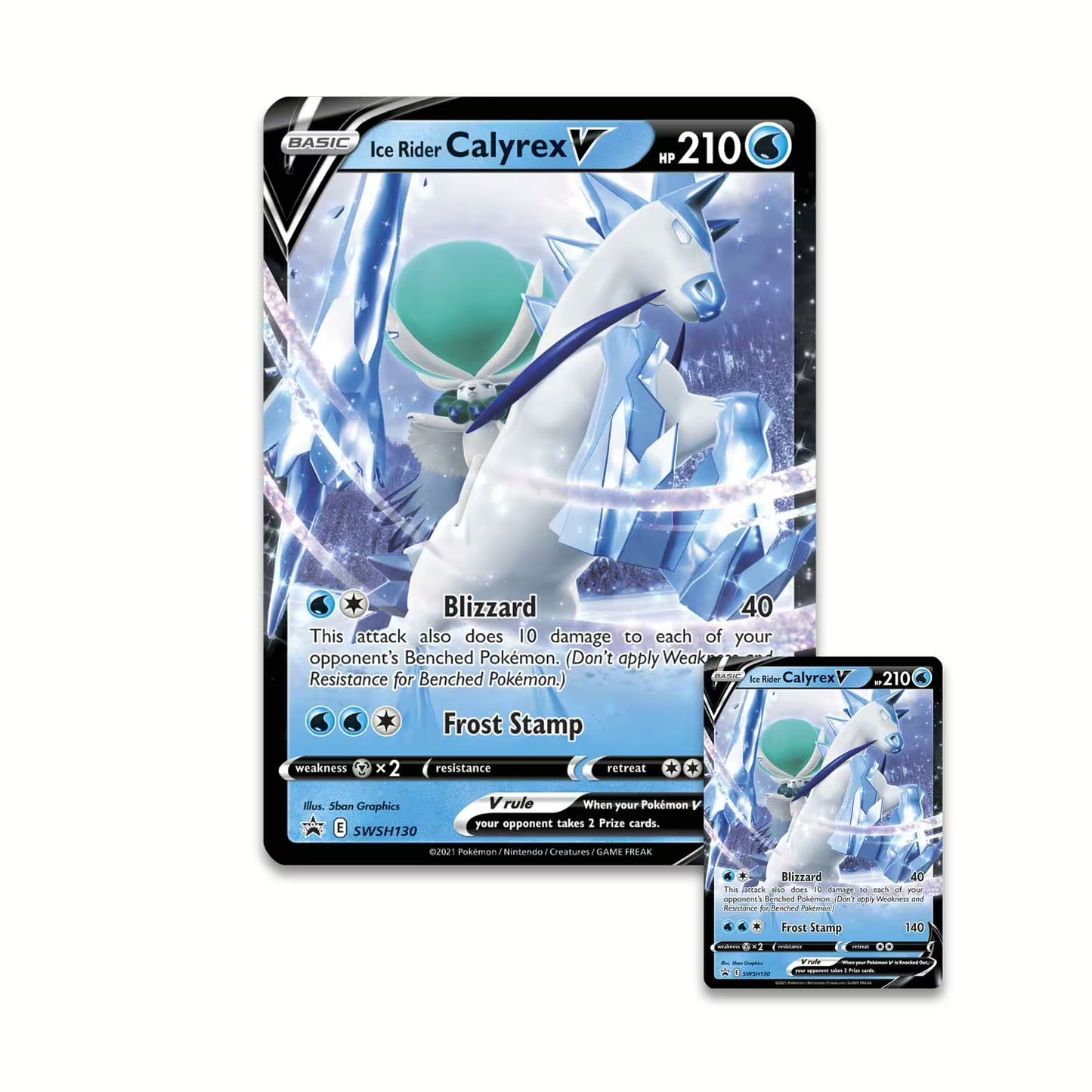 Pokémon TCG - Icerider Calyrex V Collection Box (EN) 2021