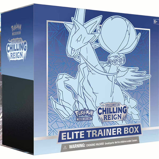 Pokémon TCG  - Elite Trainer Box - Chilling Reign Ice Rider (EN) 2021