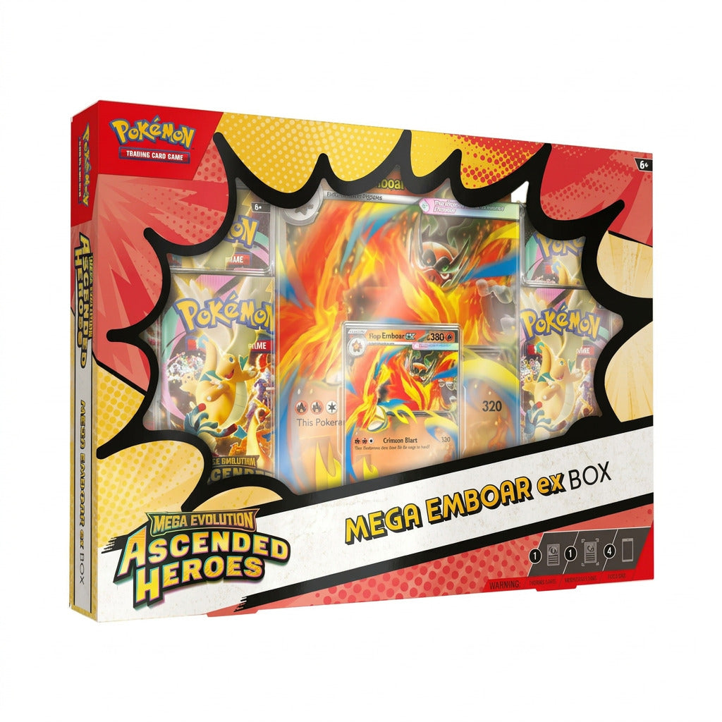Pokémon TCG - Ascended Heroes - Mega Emboar Ex - Collection (EN)