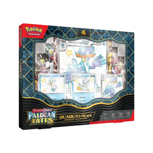 Pokémon TCG - Paldean Fates Quaquaval Premium Box (DE) 2023