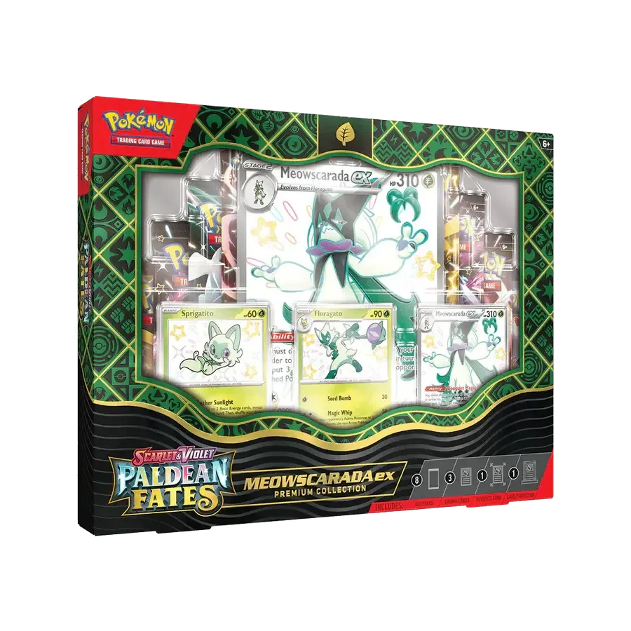 Pokémon TCG - Paldean Fates Meowscarada Premium Box (DE) 2023