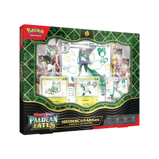 Pokémon TCG - Paldean Fates Meowscarada Premium Box (DE) 2023