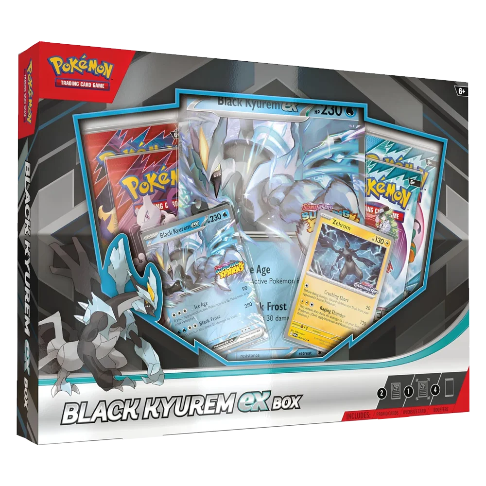 Pokémon TCG - Schwarzes Kyurem Ex Kollektion Box (DE) 2025