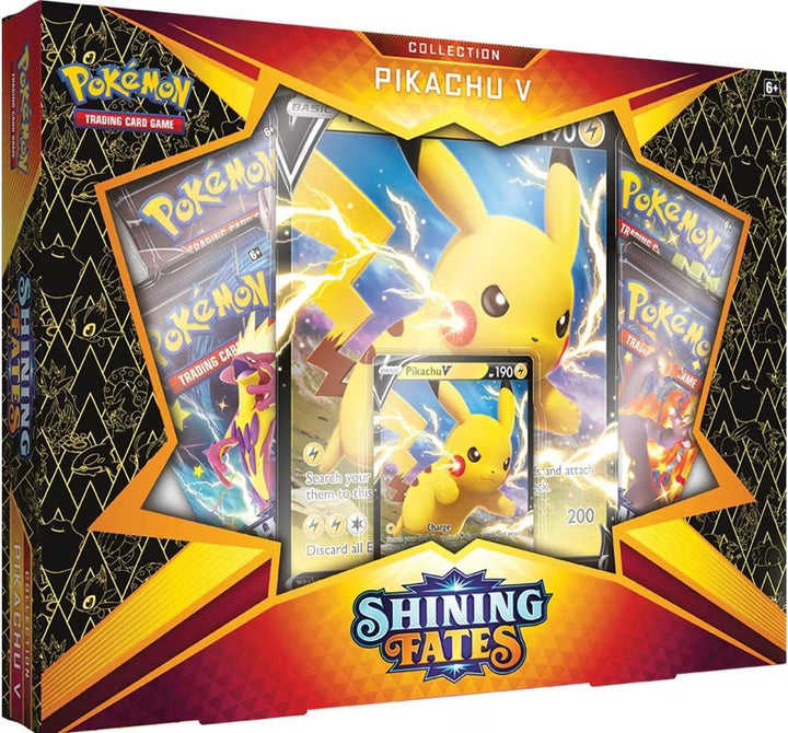 Pokémon TCG - Shining Fates Pikachu Collection Box (EN) 2021