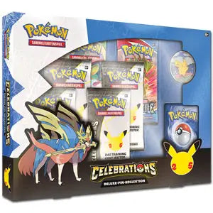 Pokémon TCG - Celebrations Zacian Pin Collection Box (EN) 2021
