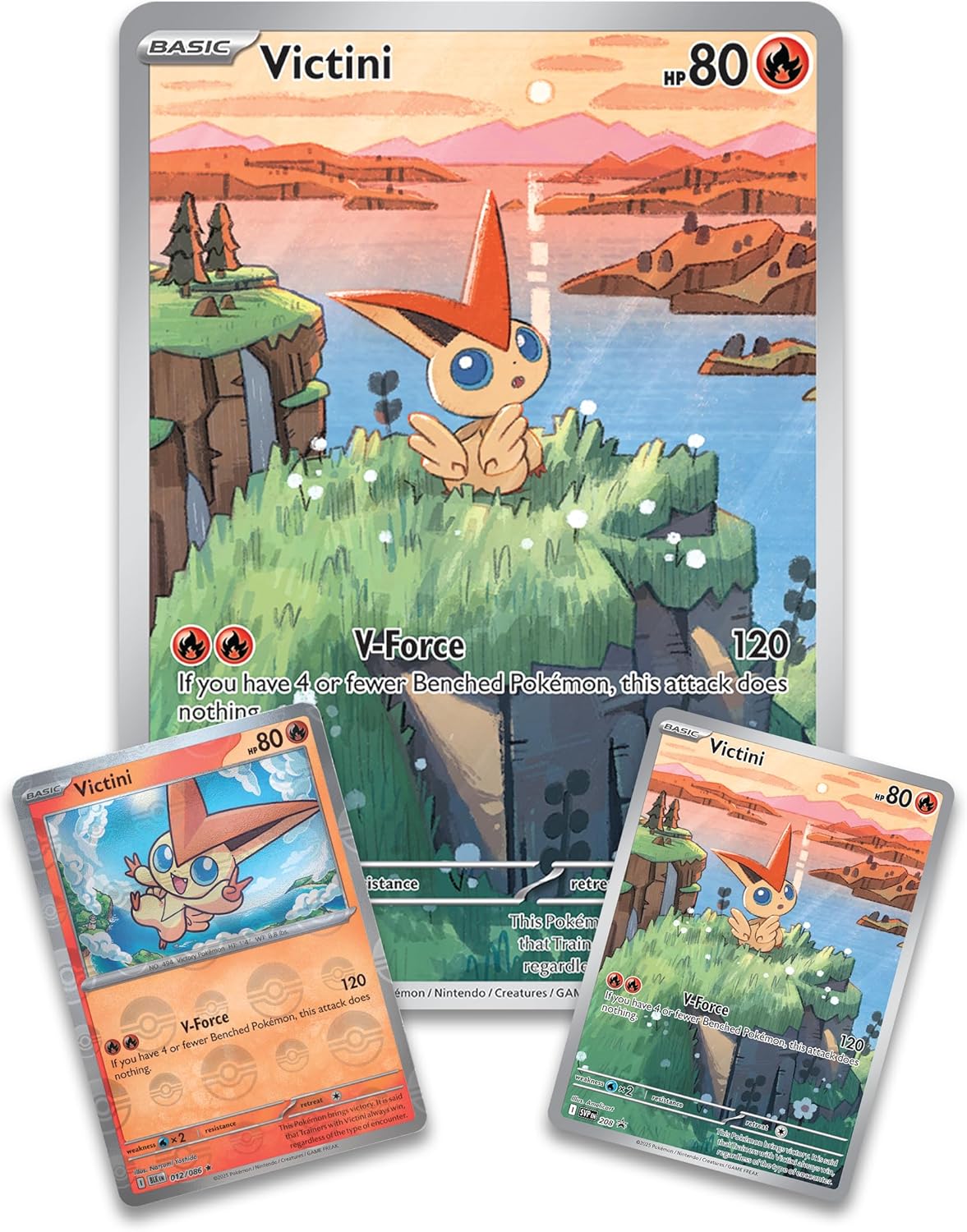 Pokémon TCG - Black Bolt White Flare Victini Collection Box (EN) 2025