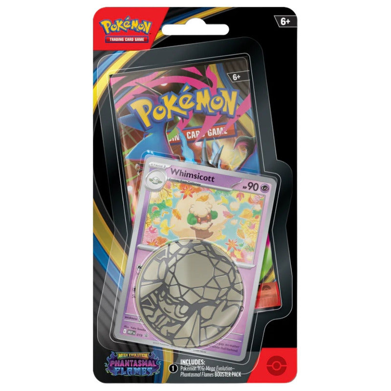 Pokémon TCG - Phantasmal Flames Whimsicott Promo Blister Pack (EN) 2024