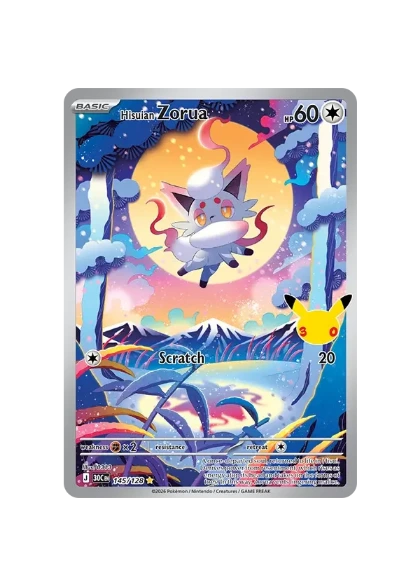 Pokémon TCG - 30C EN 145/128 - Hisuan Zorua